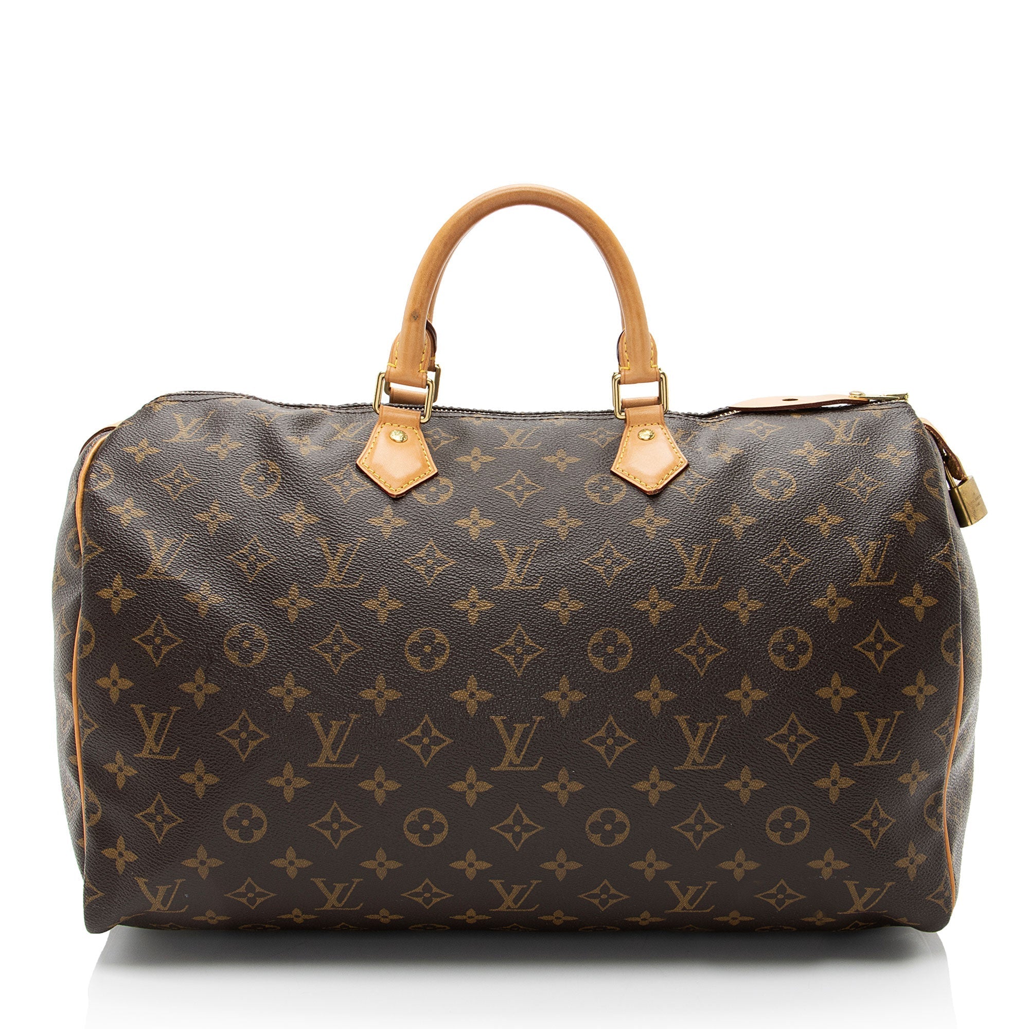 Louis Vuitton Monogram Canvas Speedy 40 Satchel