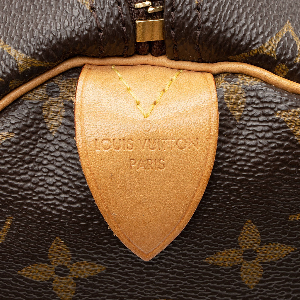 Louis Vuitton Monogram Canvas Speedy 40 Satchel