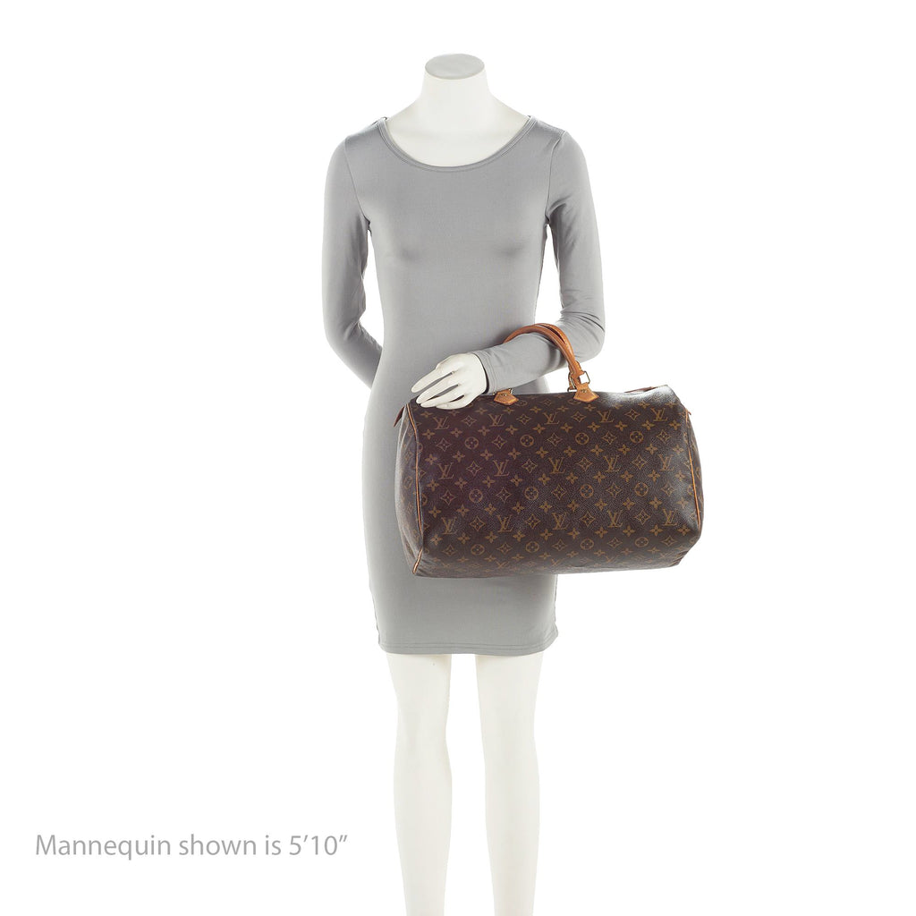 Louis Vuitton Monogram Canvas Speedy 40 Satchel