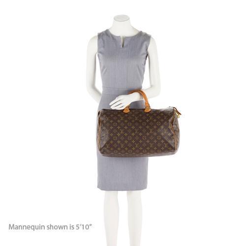 Louis Vuitton  Monogram Canvas Speedy 40 Satchel (SHF-18364)