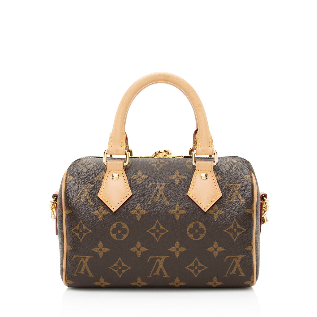 Louis Vuitton Monogram Canvas Speedy Bandouliere 20 Satchel