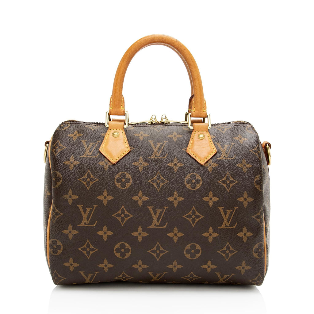 Louis Vuitton Monogram Canvas Speedy Bandouliere 25 Satchel (SHF-KnOiw7)