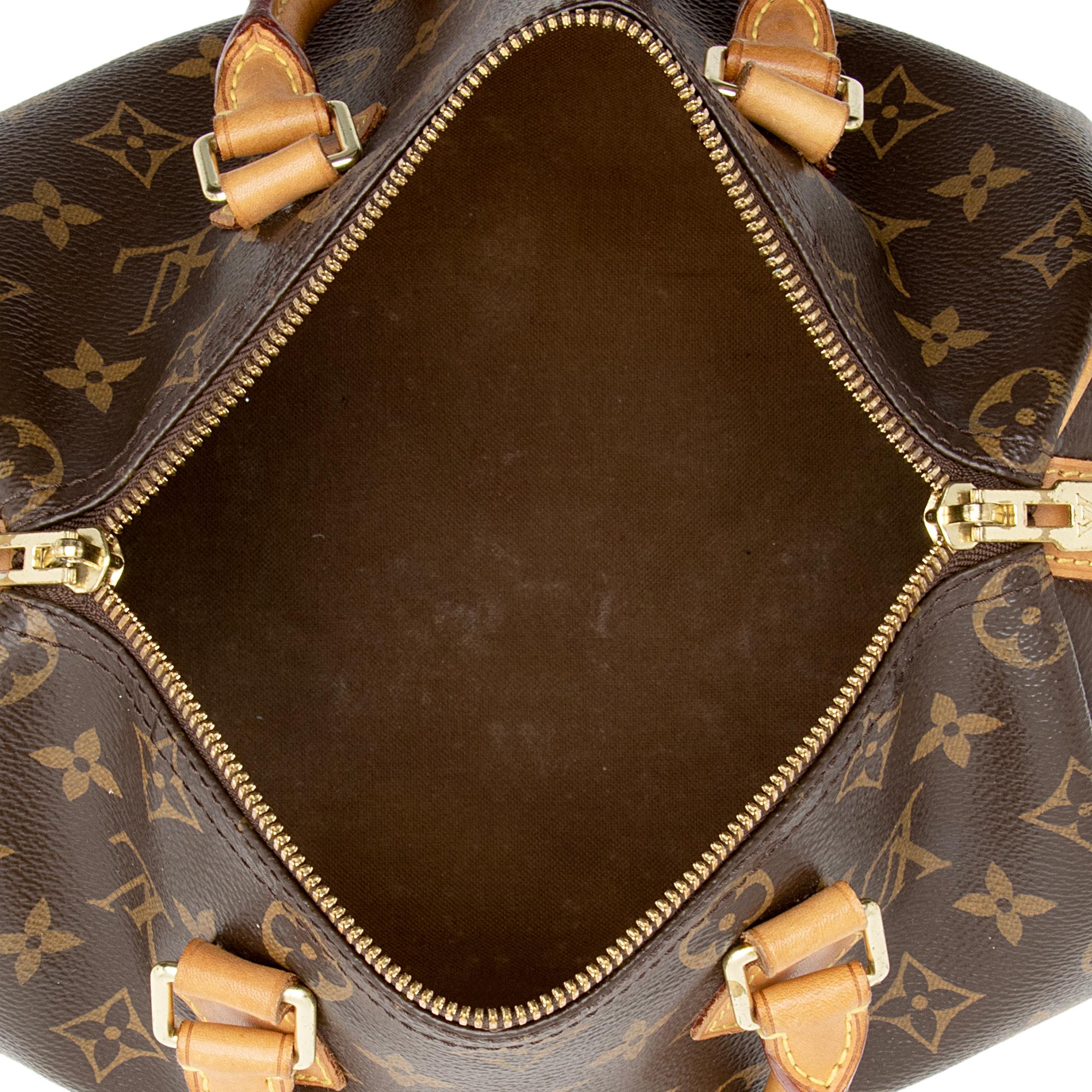 Louis Vuitton Monogram Canvas Speedy Bandouliere 25 Satchel (SHF-KnOiw7)