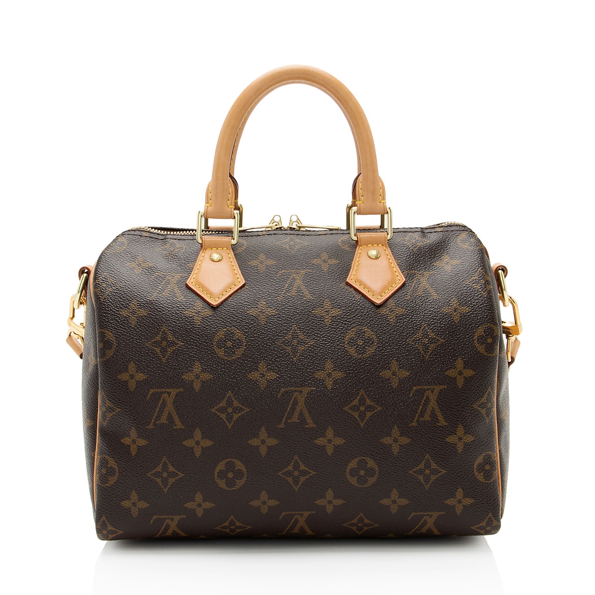 Louis Vuitton Monogram Canvas Speedy Bandouliere 25 Satchel (SHF-sHL7Ey)