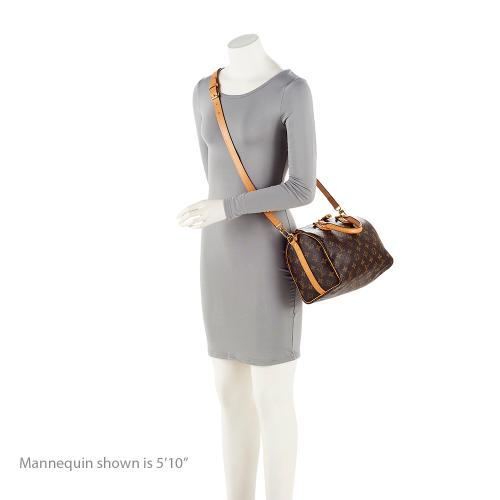 Louis Vuitton Monogram Canvas Speedy Bandouliere 25 Satchel (SHF-W8Tm55)