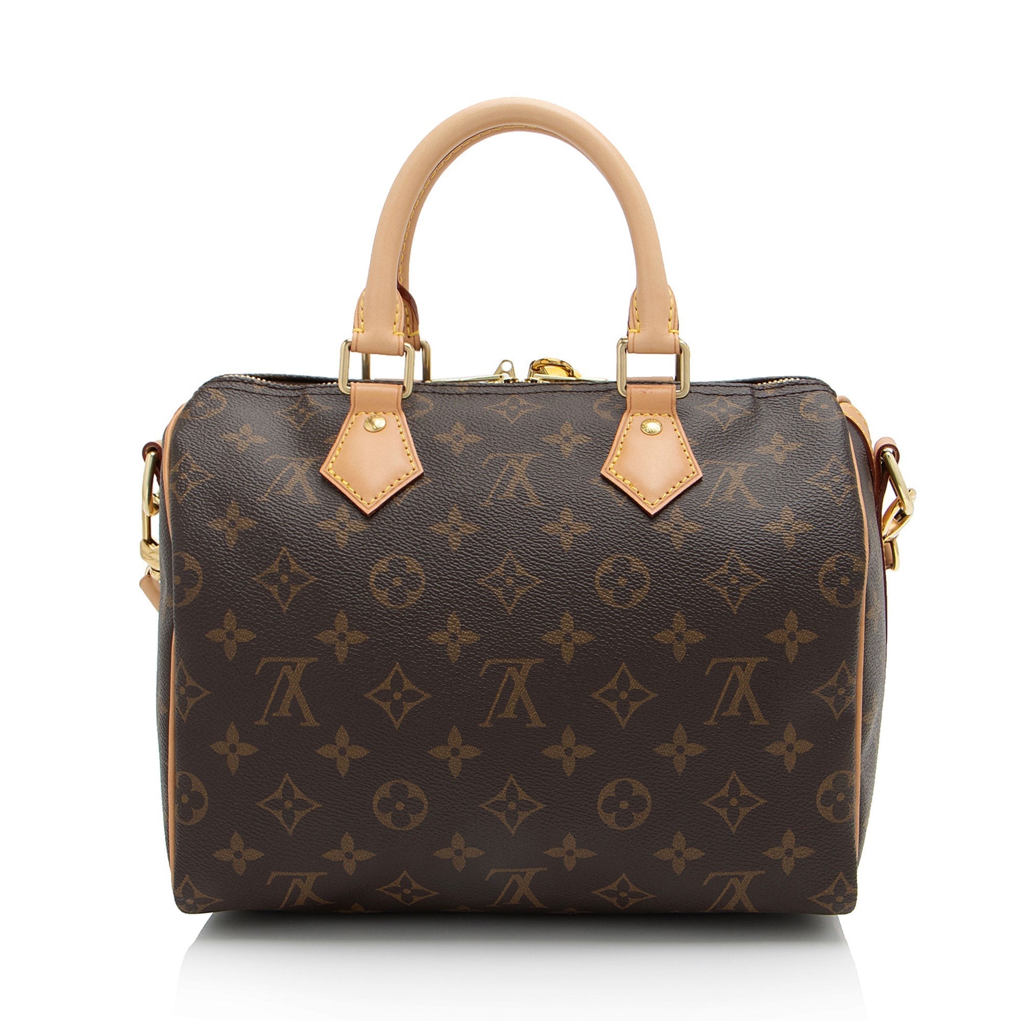 Louis Vuitton Monogram Canvas Speedy Bandouliere 25 Satchel (SHF-3K4Gdy)