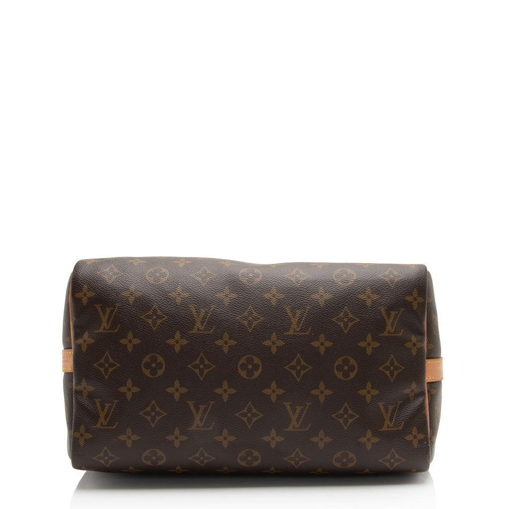 Louis Vuitton Monogram Canvas Speedy Bandouliere 30 Satchel (SHF-mXkVyF)