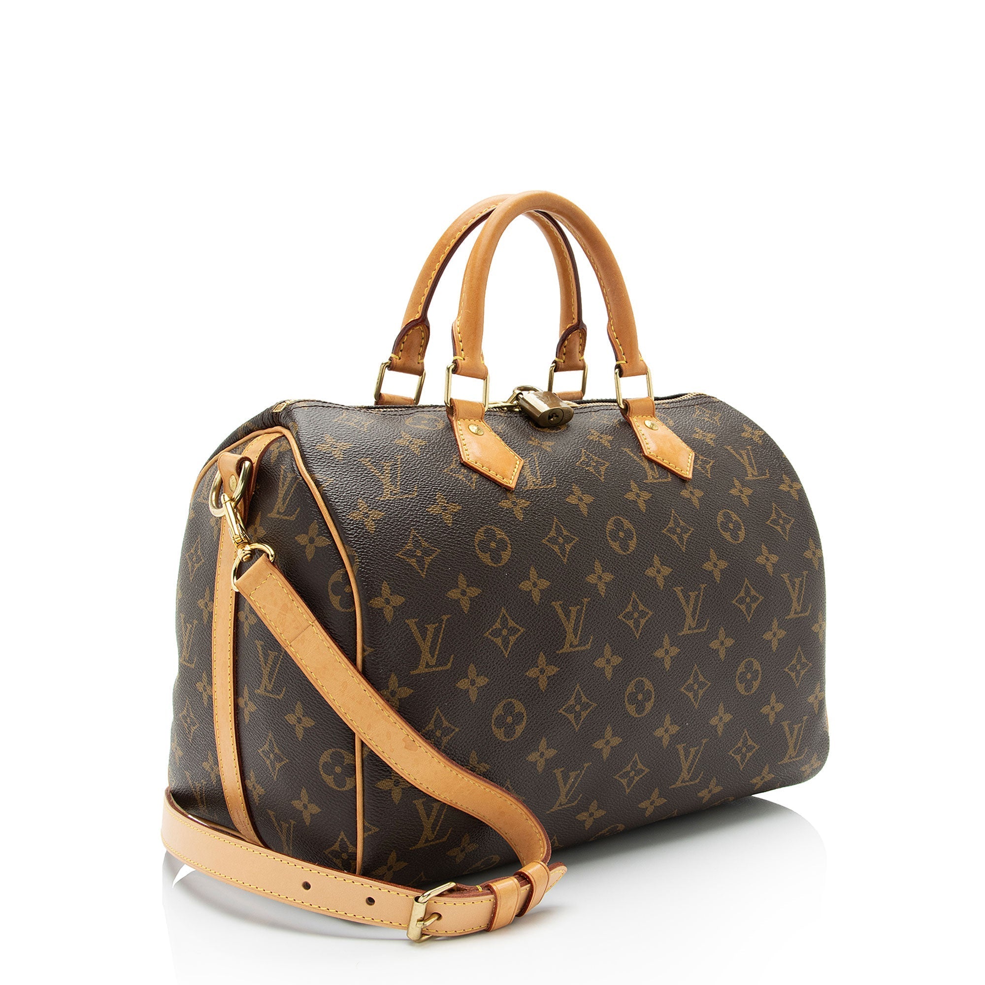 Louis Vuitton Monogram Canvas Speedy Bandouliere 30 Satchel (SHF-PUiOeA)