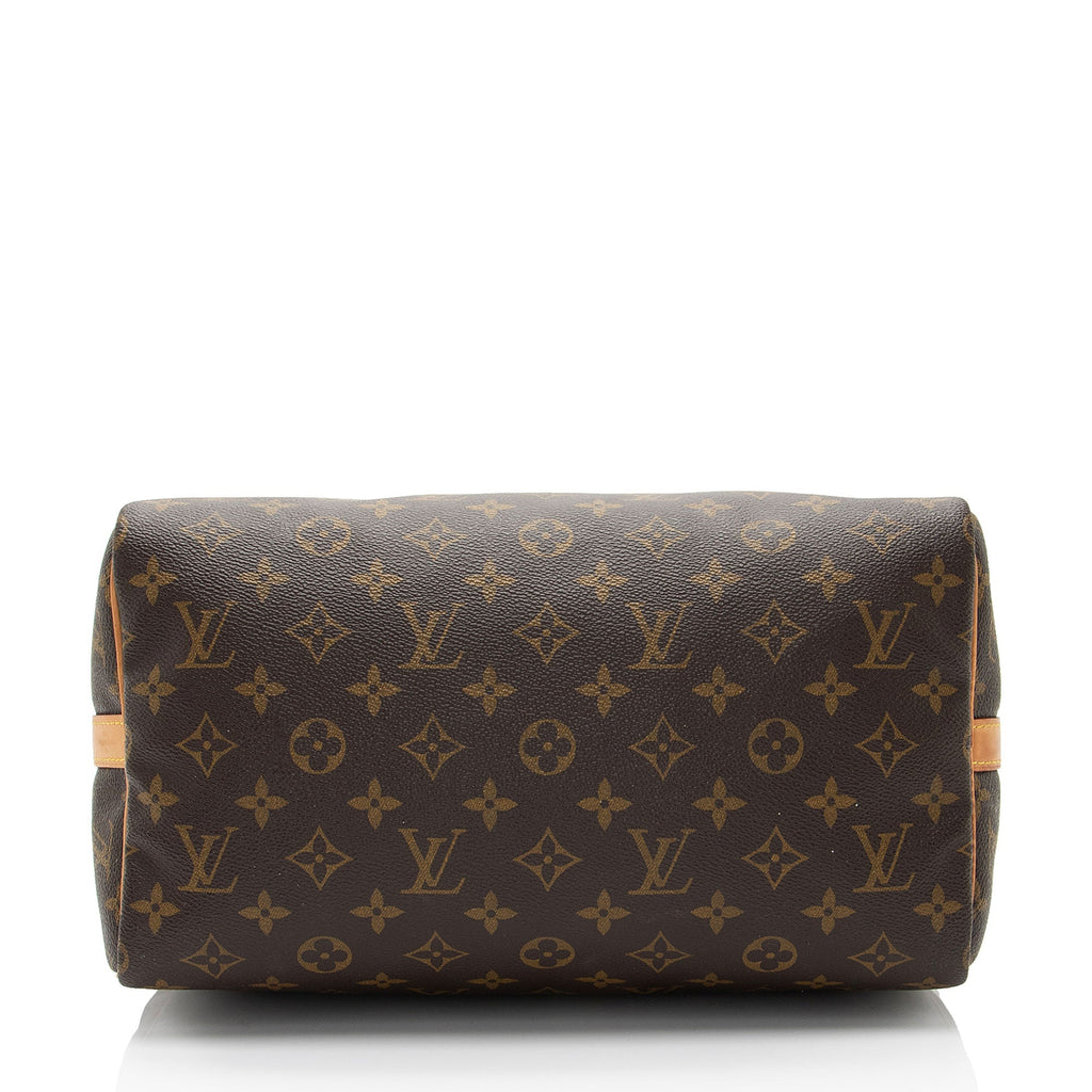 Louis Vuitton Monogram Canvas Speedy Bandouliere 30 Satchel