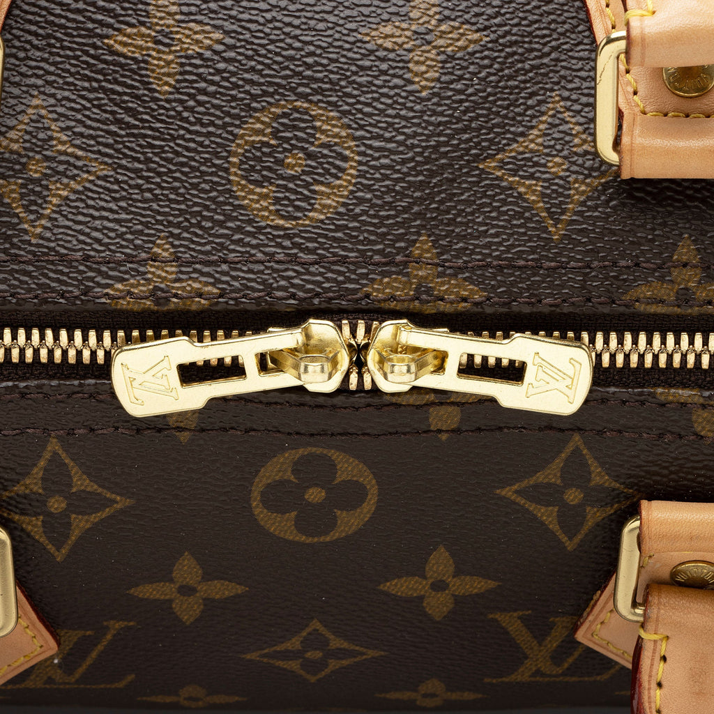Louis Vuitton Monogram Canvas Speedy Bandouliere 30 Satchel