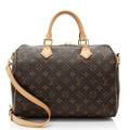 Louis Vuitton Monogram Canvas Speedy Bandouliere 30 Satchel