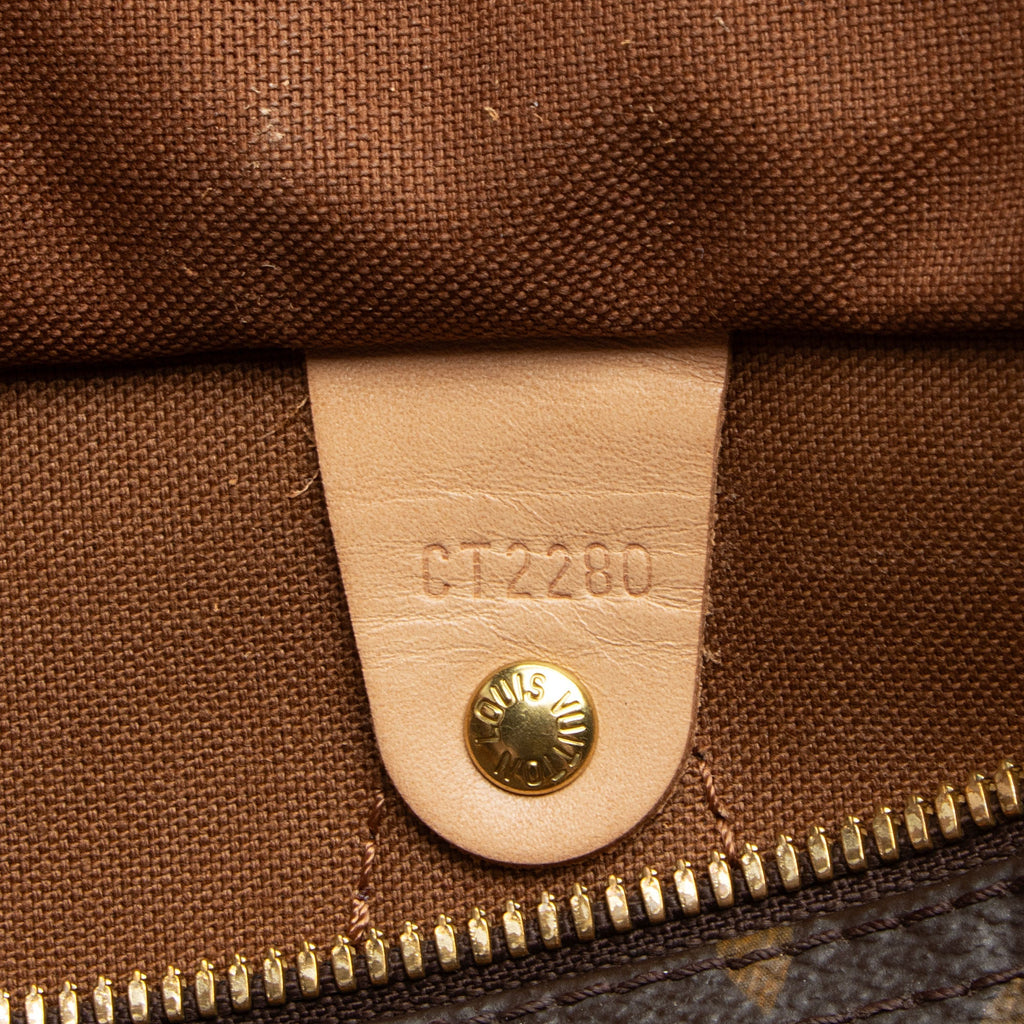 Louis Vuitton Monogram Canvas Speedy Bandouliere 30 Satchel