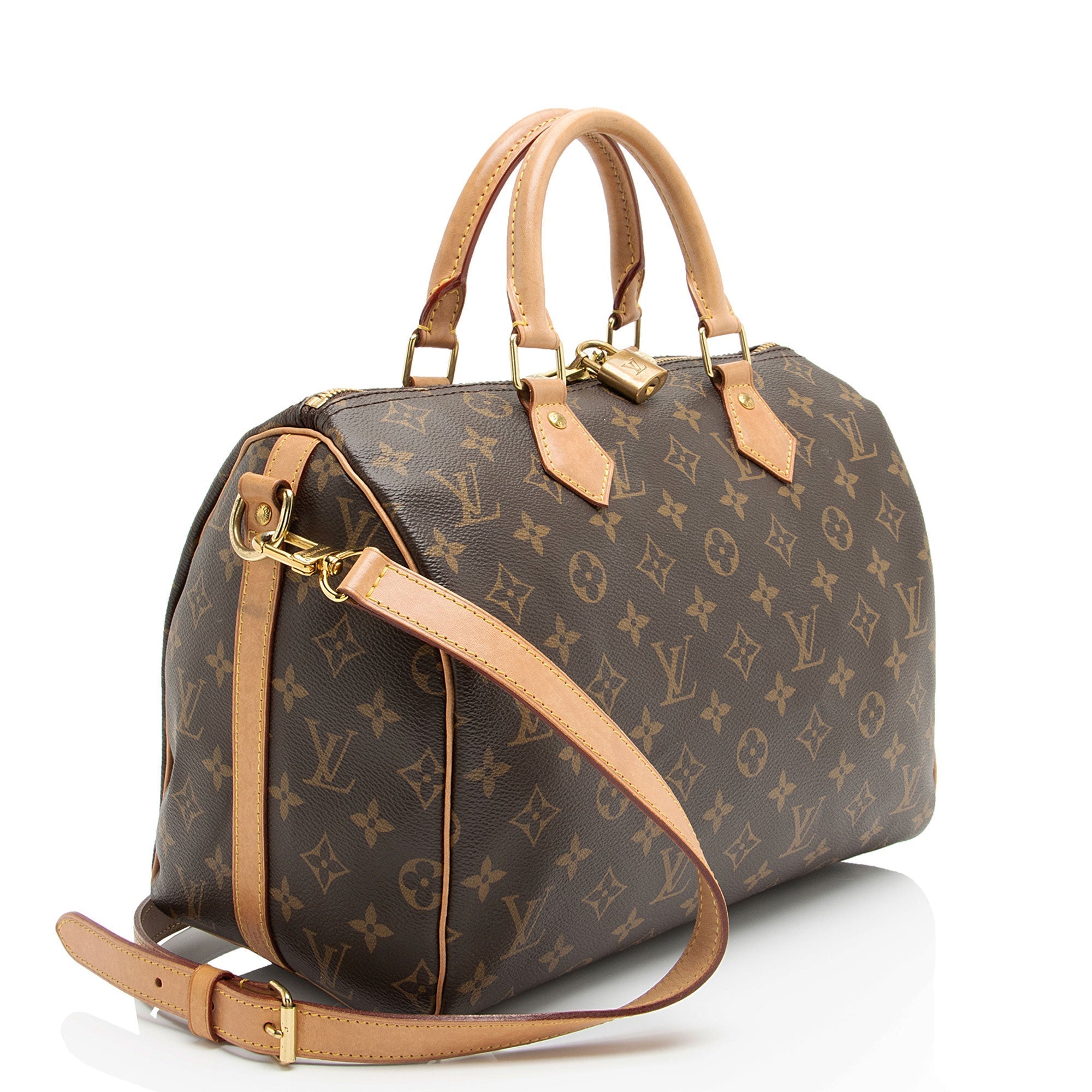 Louis Vuitton Monogram Canvas Speedy Bandouliere 30 Satchel