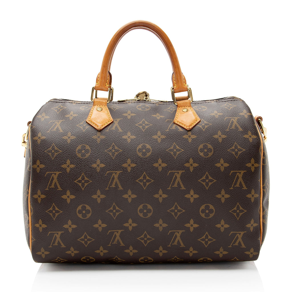 Louis Vuitton Monogram Canvas Speedy Bandouliere 30 Satchel