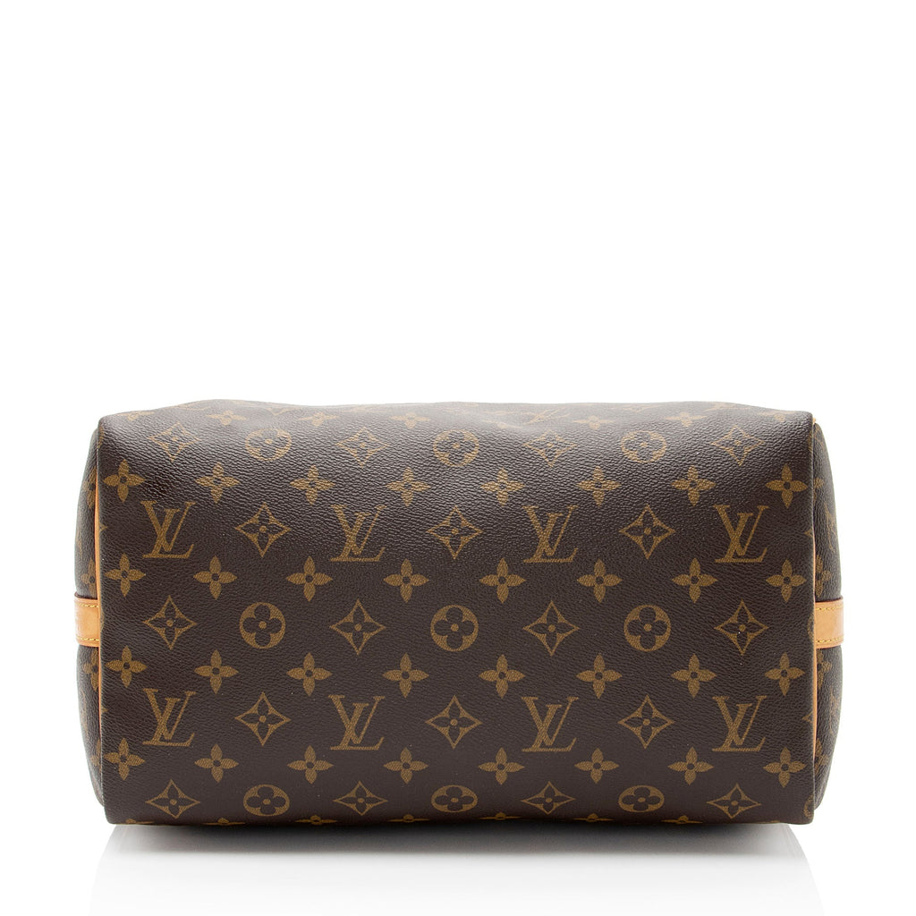 Louis Vuitton Monogram Canvas Speedy Bandouliere 30 Satchel