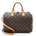 Louis Vuitton Monogram Canvas Speedy Bandouliere 30 Satchel