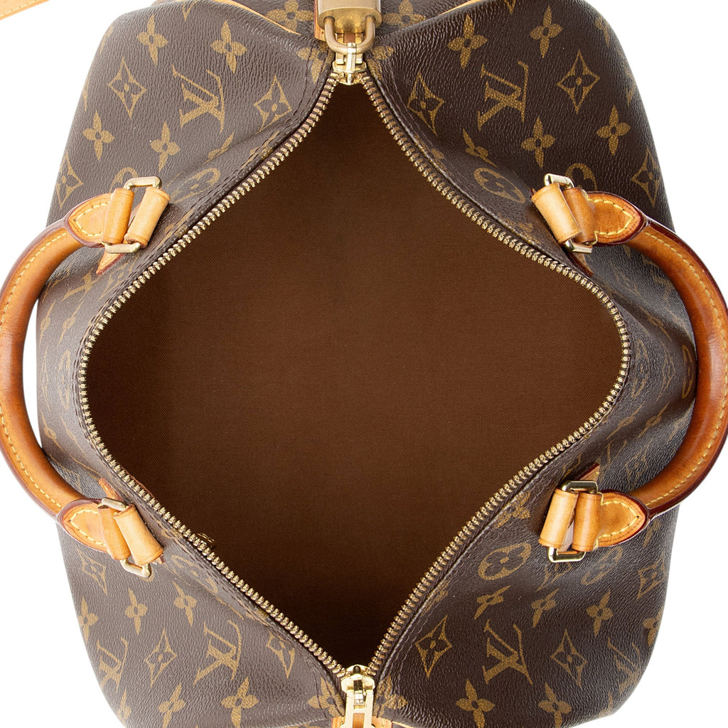 Louis Vuitton Monogram Canvas Speedy Bandouliere 30 Satchel