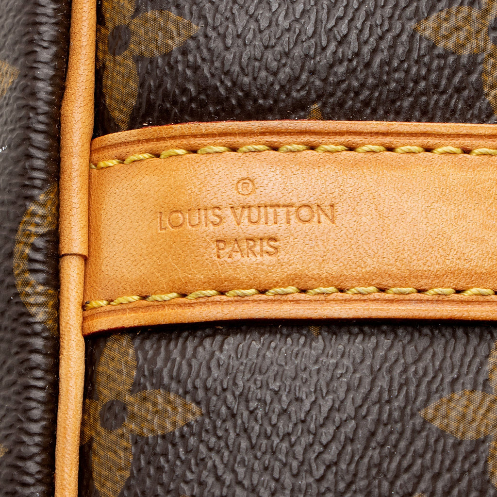 Louis Vuitton Monogram Canvas Speedy Bandouliere 30 Satchel