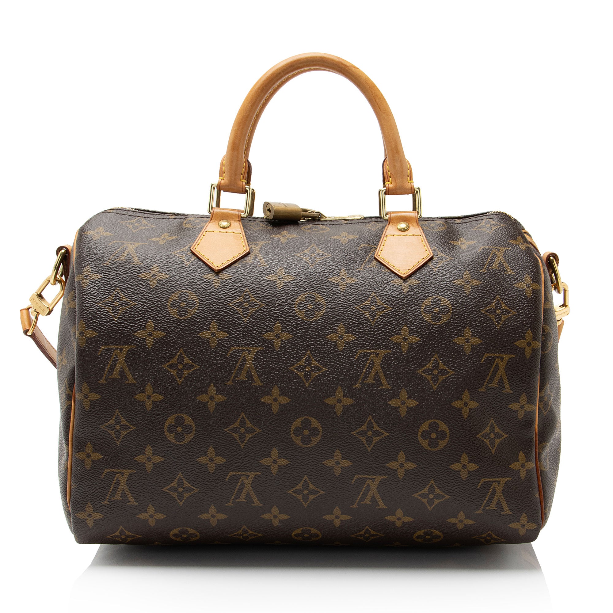 Louis Vuitton Monogram Canvas Speedy Bandouliere 30 Satchel