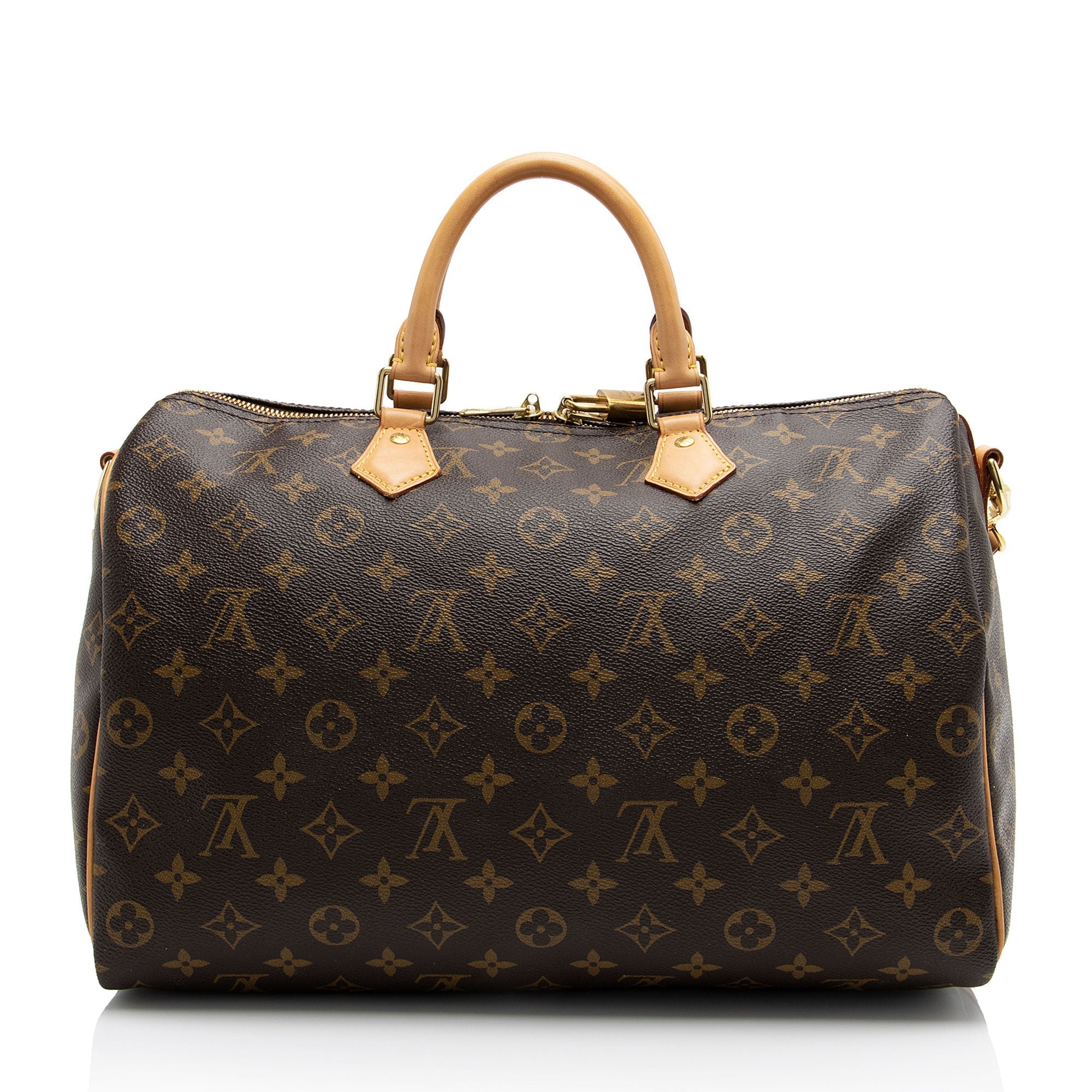 Louis Vuitton Monogram Canvas Speedy Bandouliere 35 Satchel (SHF-FacODh)