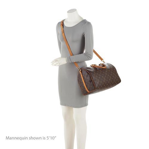 Louis Vuitton Monogram Canvas Speedy Bandouliere 35 Satchel (SHF-FacODh)