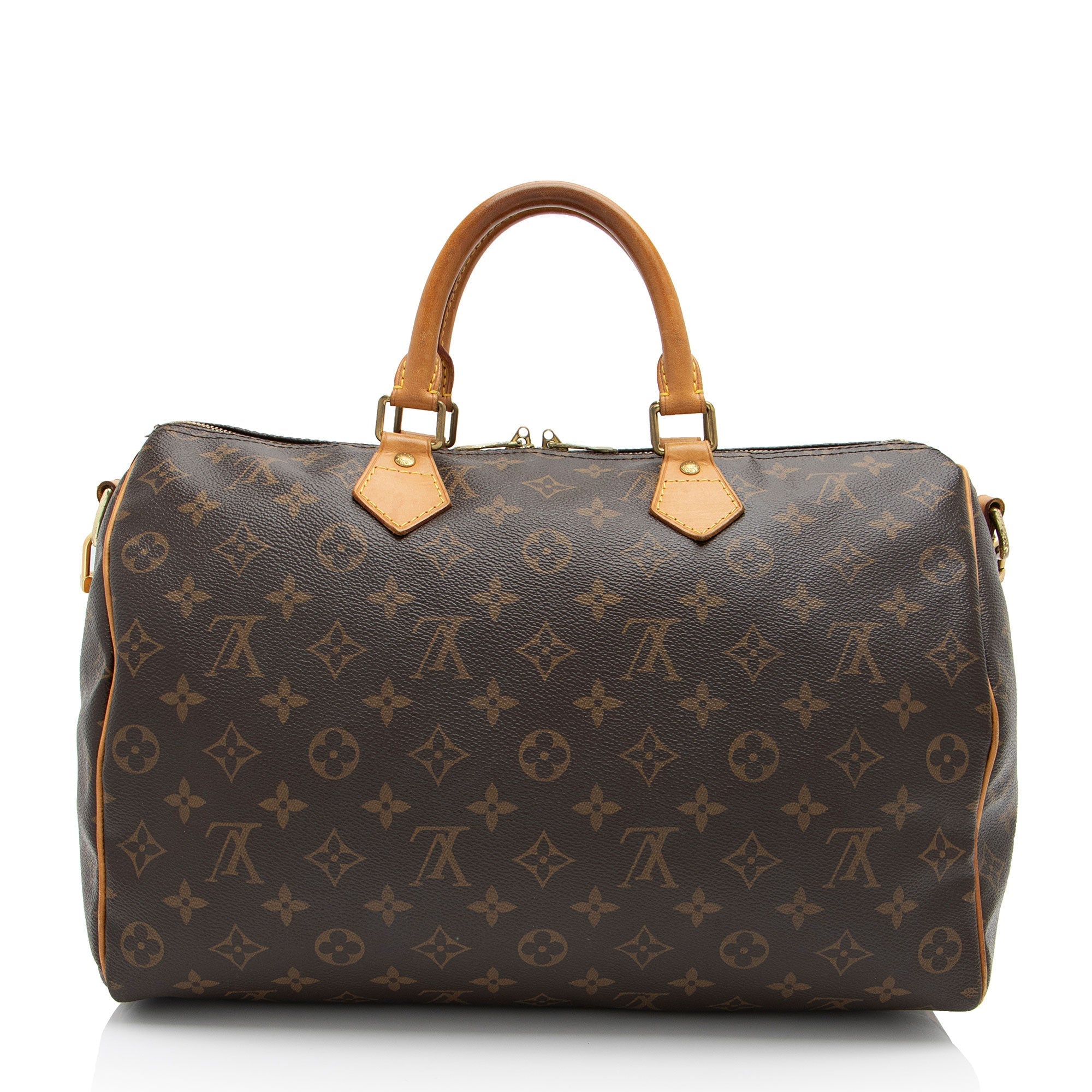 Louis Vuitton Monogram Canvas Speedy Bandouliere 35 Satchel (SHF-J30zzA)