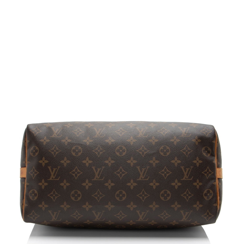 Louis Vuitton Monogram Canvas Speedy Bandouliere 35 Satchel (SHF-J30zzA)