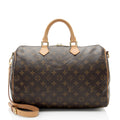 Louis Vuitton Monogram Canvas Speedy Bandouliere 35 Satchel (SHF-rOaWtz)