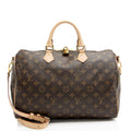 Louis Vuitton Monogram Canvas Speedy Bandouliere 35 Satchel