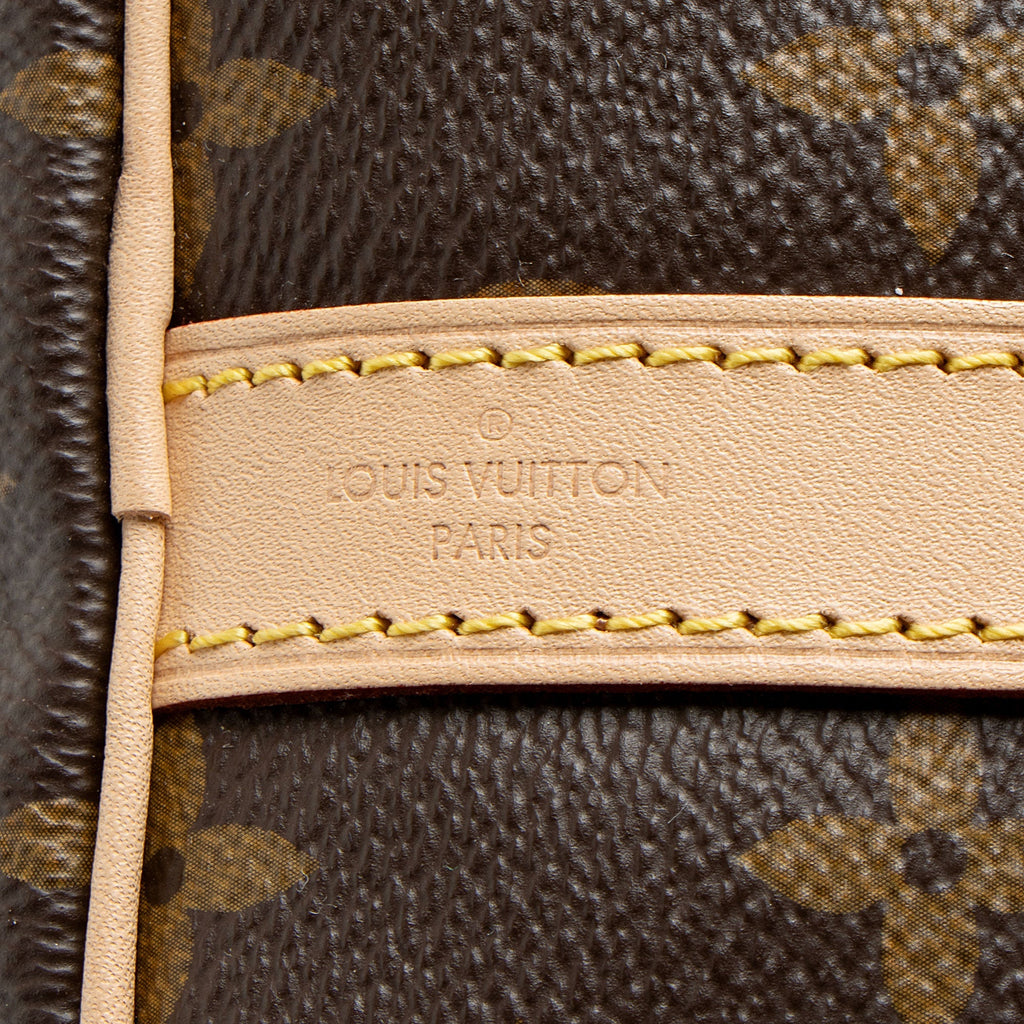 Louis Vuitton Monogram Canvas Speedy Bandouliere 35 Satchel