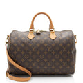 Louis Vuitton Monogram Canvas Speedy Bandouliere 35 Satchel