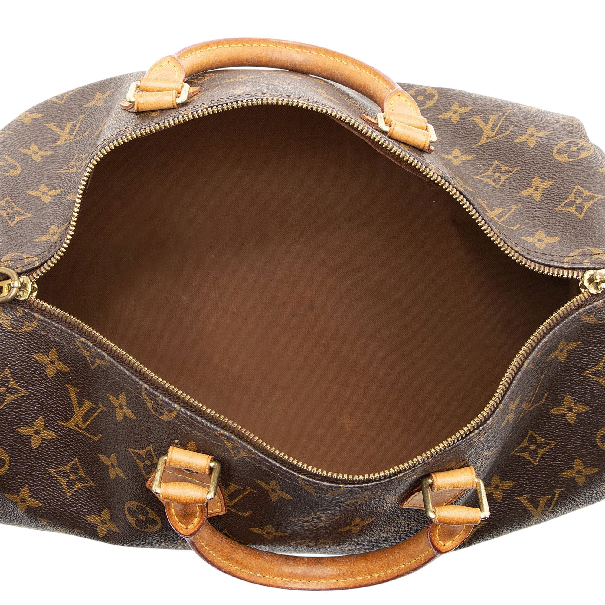 Louis Vuitton Monogram Canvas Speedy Bandouliere 35 Satchel