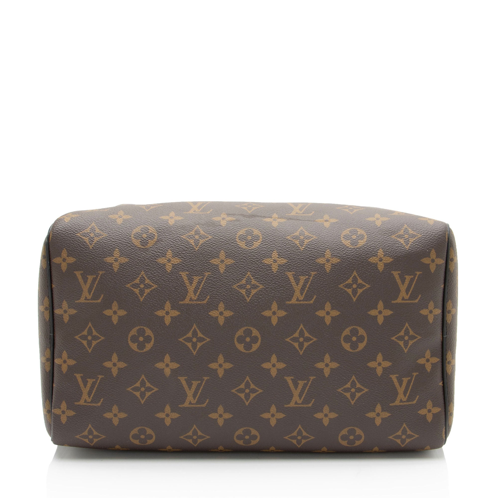 Louis Vuitton Monogram Canvas Speedy Dark 30 Satchel