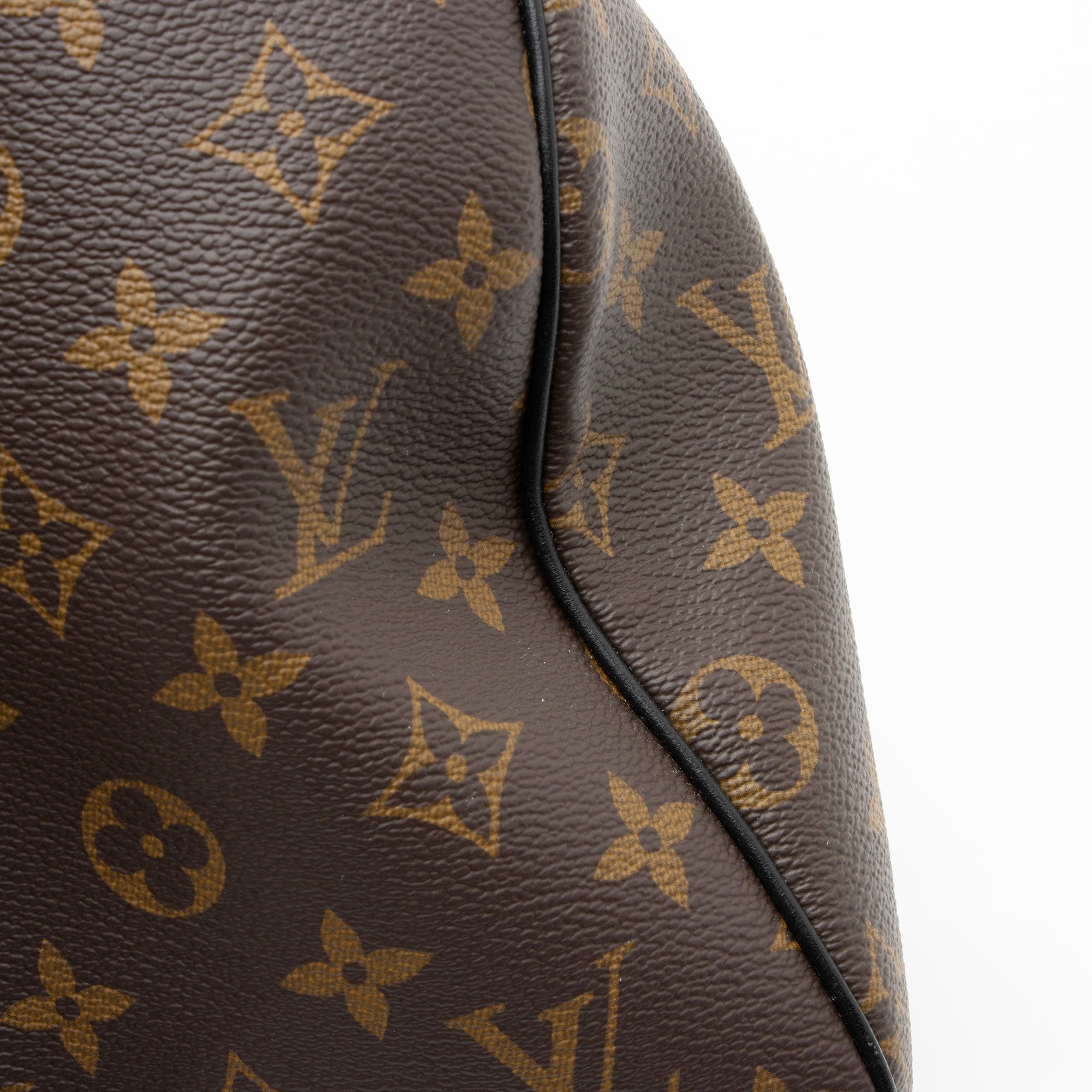 Louis Vuitton Monogram Canvas Speedy Dark 30 Satchel