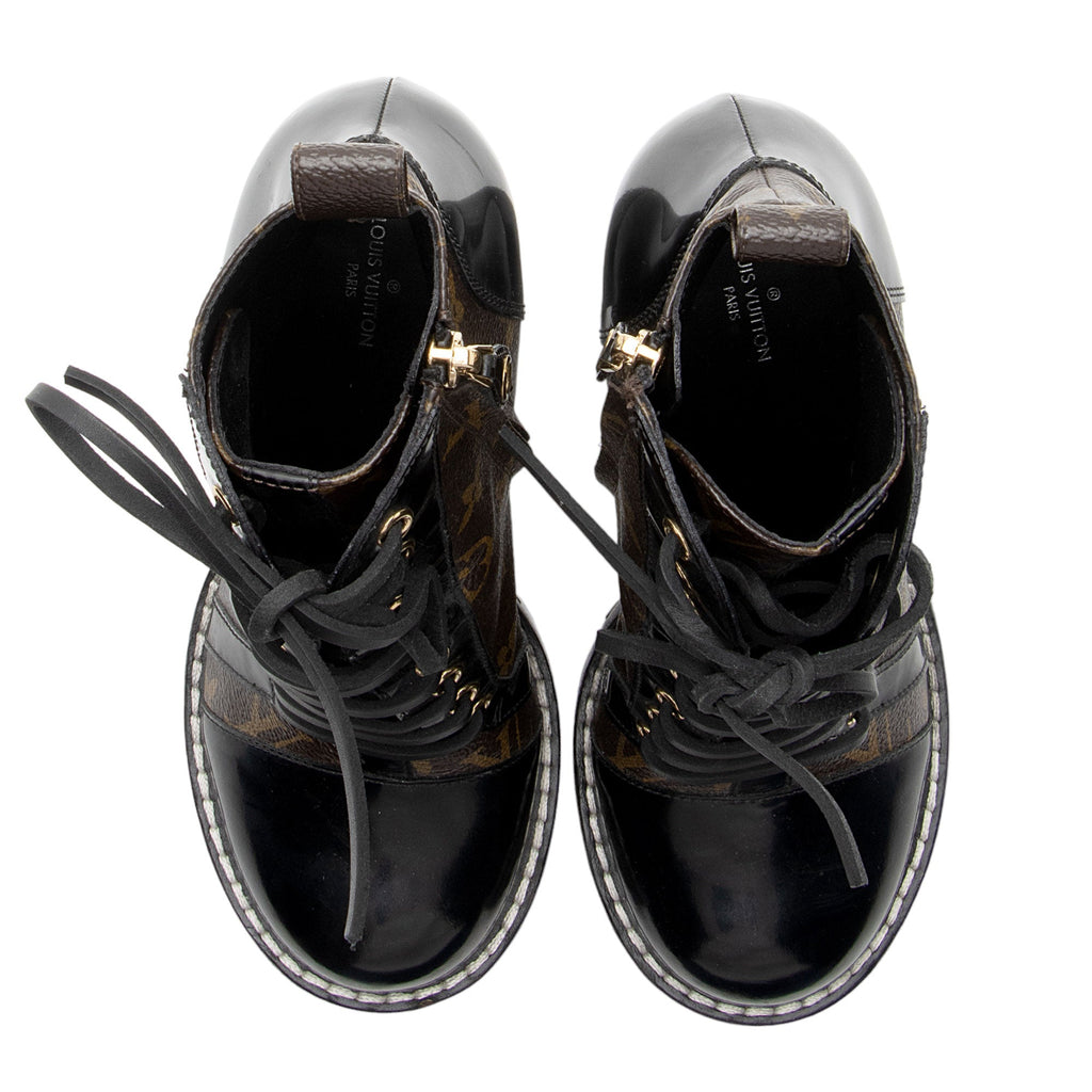 Louis Vuitton Monogram Canvas Star Trail Ankle Boots - Size 7 / 37 (SHF-oCgnsT)