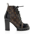 Louis Vuitton Monogram Canvas Star Trail Ankle Boots - Size 7 / 37 (SHF-oCgnsT)