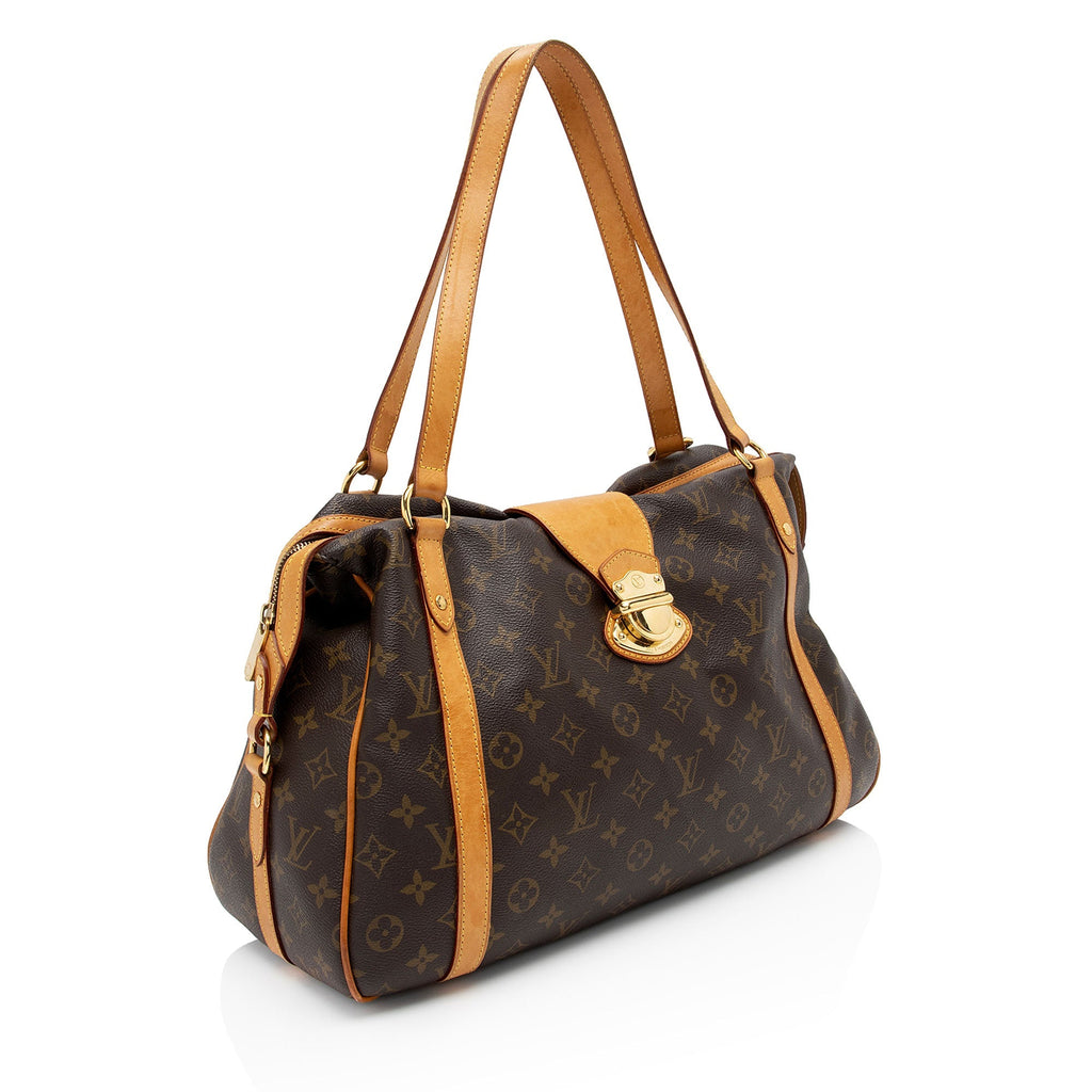 Louis Vuitton Monogram Canvas Stresa GM Shoulder Bag (SHF-9BDyiu)