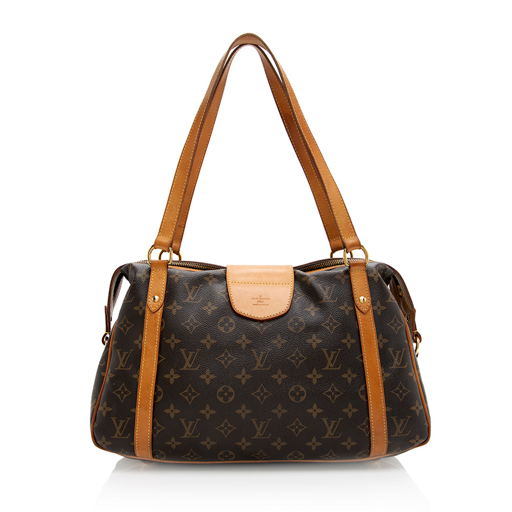 Louis Vuitton Monogram Canvas Stresa PM Shoulder Bag (SHF-20014)