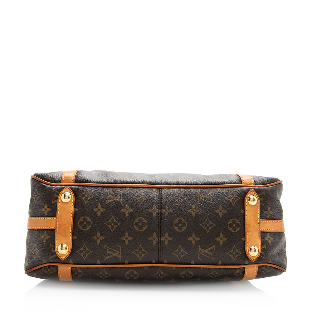 Louis Vuitton Monogram Canvas Stresa PM Shoulder Bag (SHF-20014)