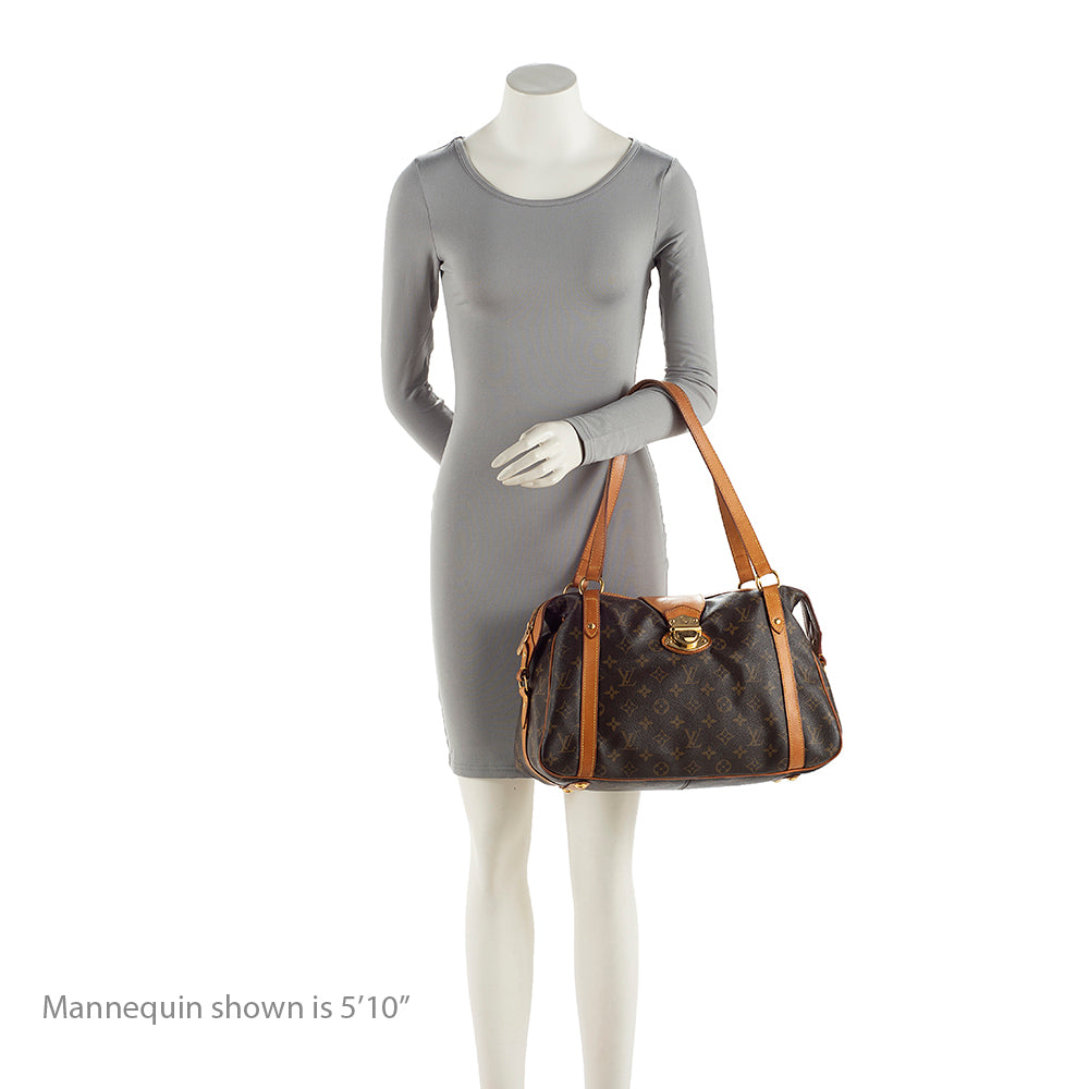 Louis Vuitton Monogram Canvas Stresa PM Shoulder Bag (SHF-20014)