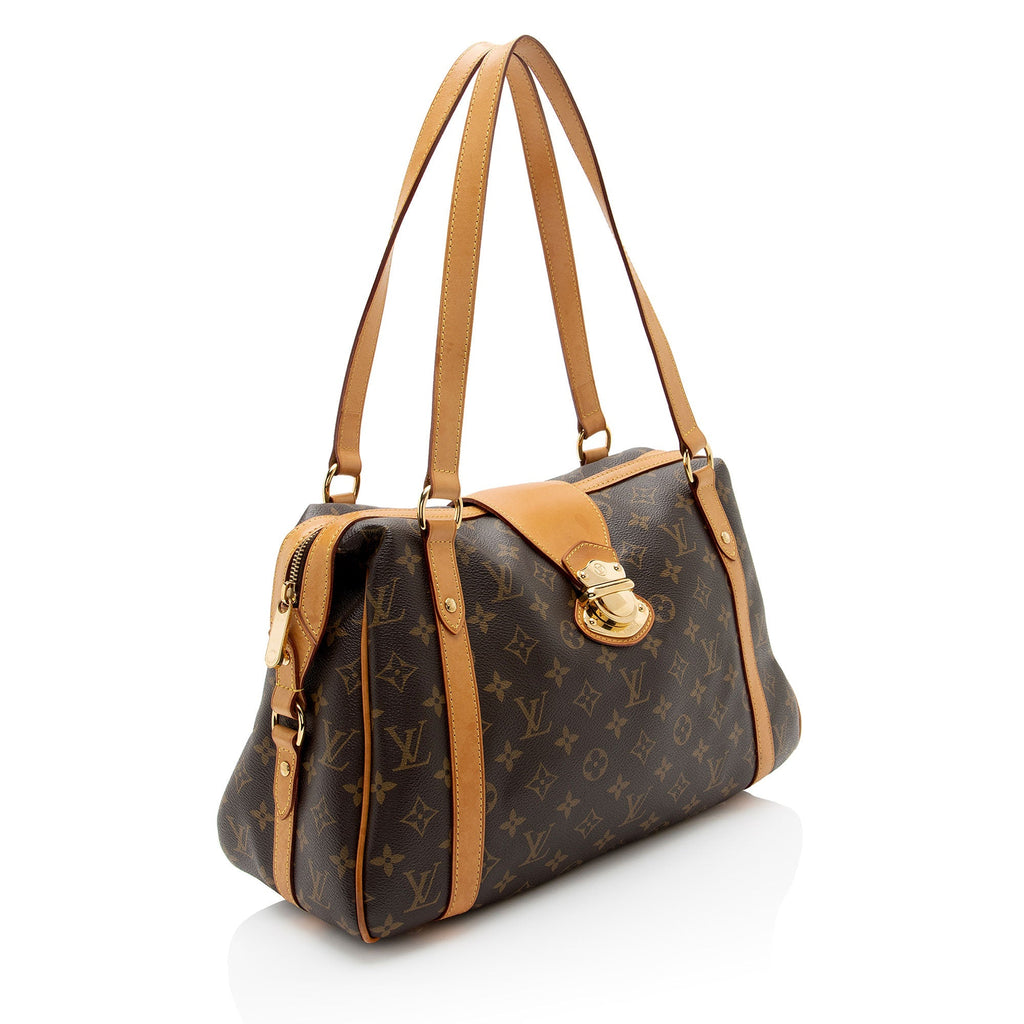Louis Vuitton Monogram Canvas Stresa PM Shoulder Bag (SHF-n8nSQL)