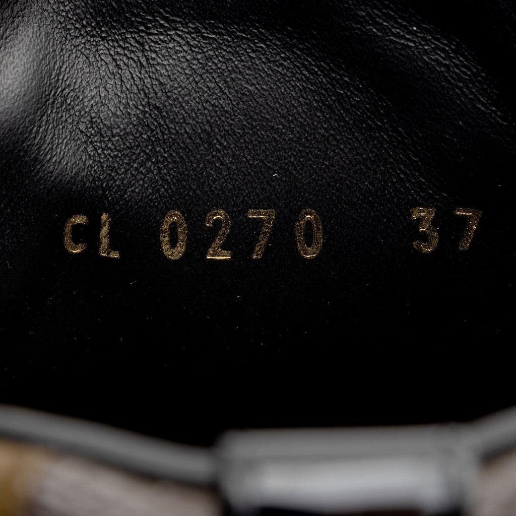 Louis Vuitton Monogram Canvas Suede Run Away Sneakers - Size 7 / 37