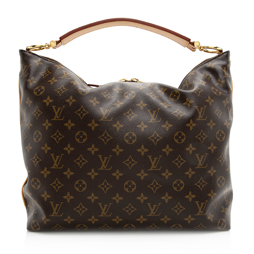 Louis Vuitton Monogram Canvas Sully MM Shoulder Bag (SHF-21346)