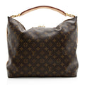 Louis Vuitton Monogram Canvas Sully MM Shoulder Bag (SHF-21346)
