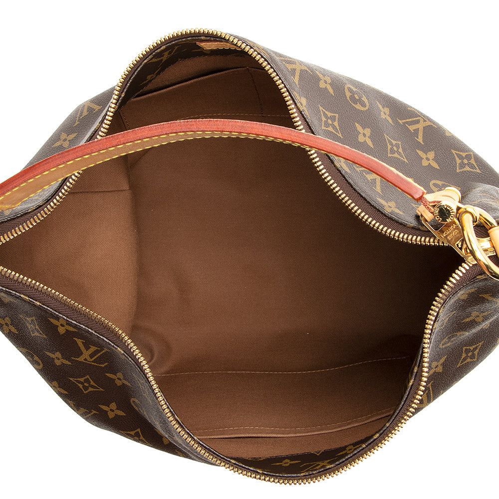 Louis Vuitton Monogram Canvas Sully MM Shoulder Bag (SHF-21346)