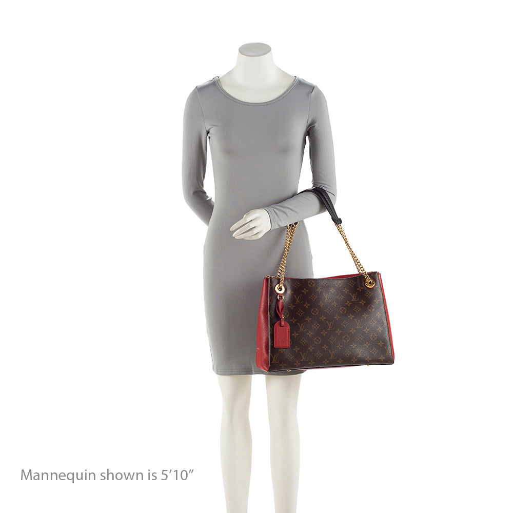 Louis Vuitton Monogram Canvas Surene MM Tote (SHF-19725)