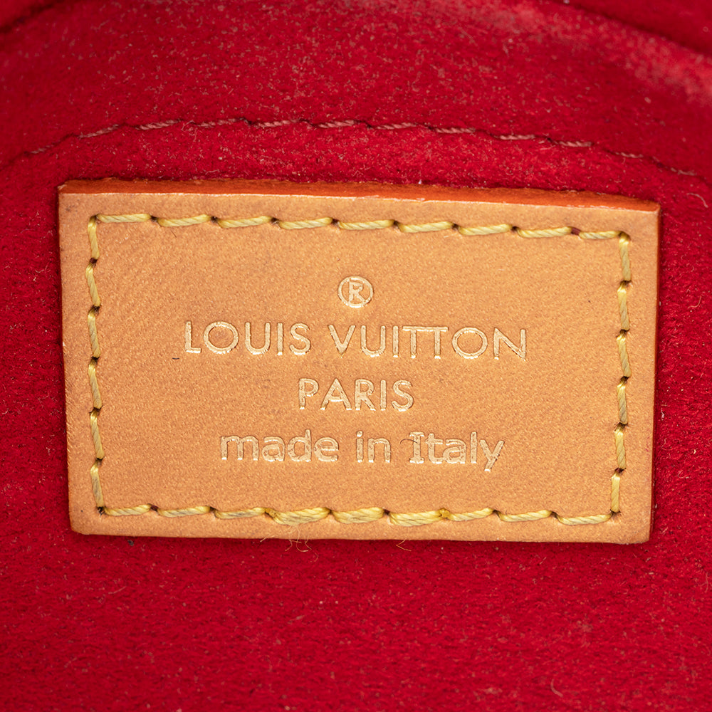 Louis Vuitton Monogram Canvas Tambourin Shoulder Bag (SHF-21577)