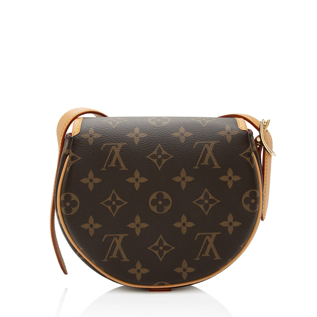 Louis Vuitton Monogram Canvas Tambourin Shoulder Bag (SHF-8M07BX)