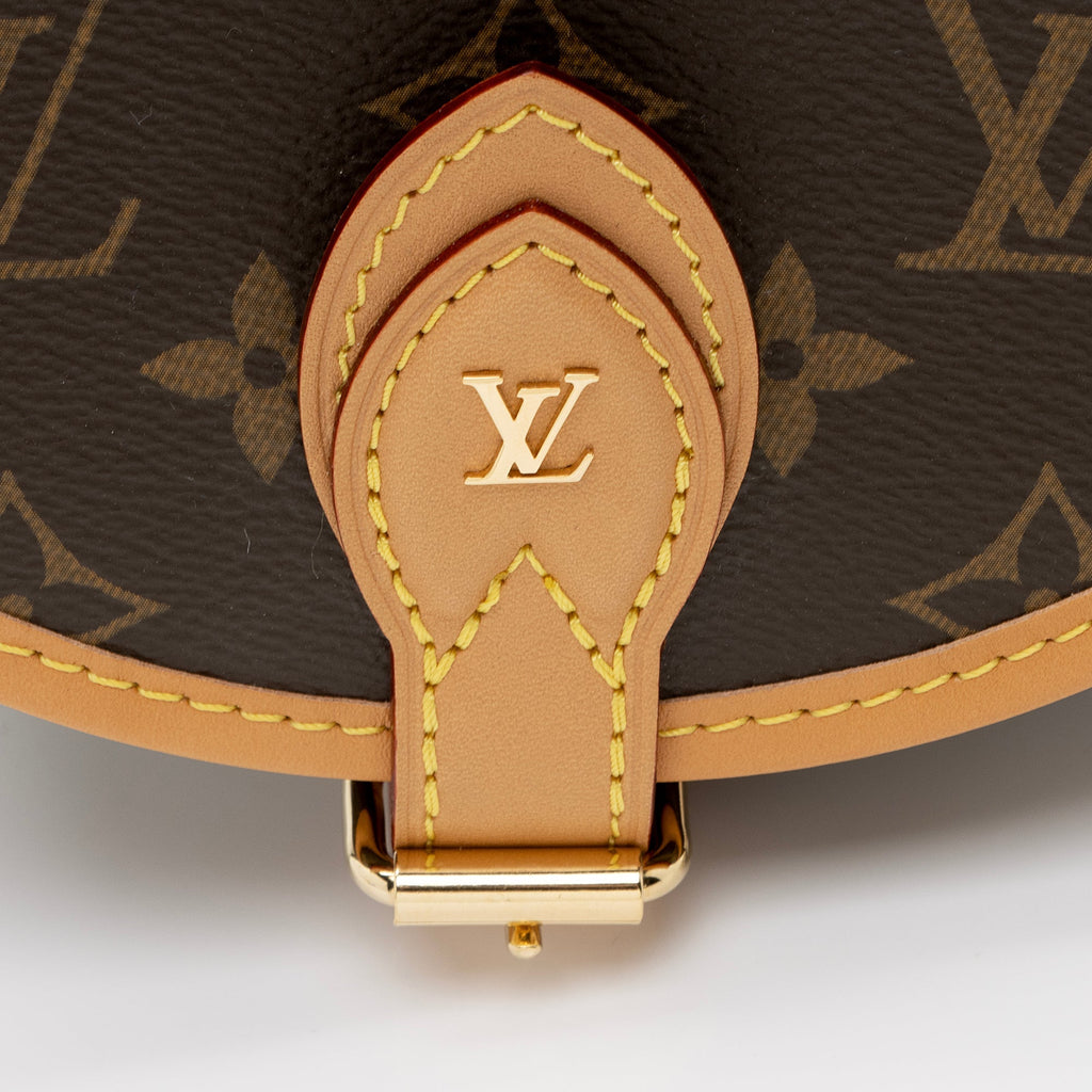 Louis Vuitton Monogram Canvas Tambourin Shoulder Bag (SHF-8M07BX)