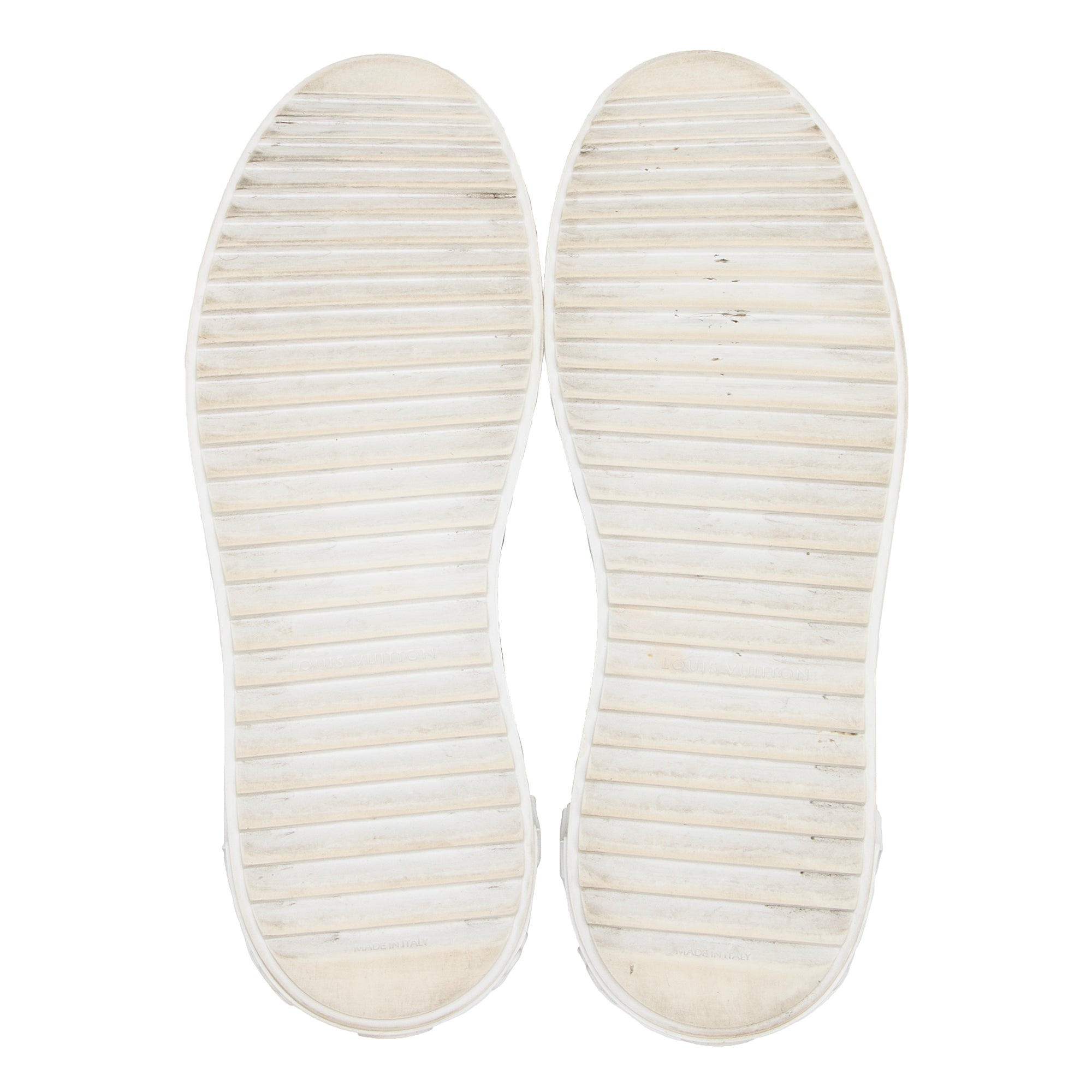 Louis Vuitton Monogram Canvas Time Out Sneakers - Size 9.5 / 39.5 (SHF-23697)
